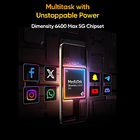 realme 15T 5G Smartphone (8+128GB) Flowing Silver