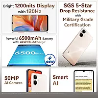 vivo Y21 5G (Champagne Gold, 4GB RAM, 128GB)
