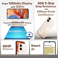 vivo Y21 5G (Champagne Gold, 4GB RAM, 128GB)