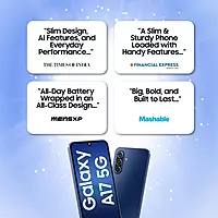 Samsung Galaxy A17 5G (Blue, 128 GB) (6 GB RAM)