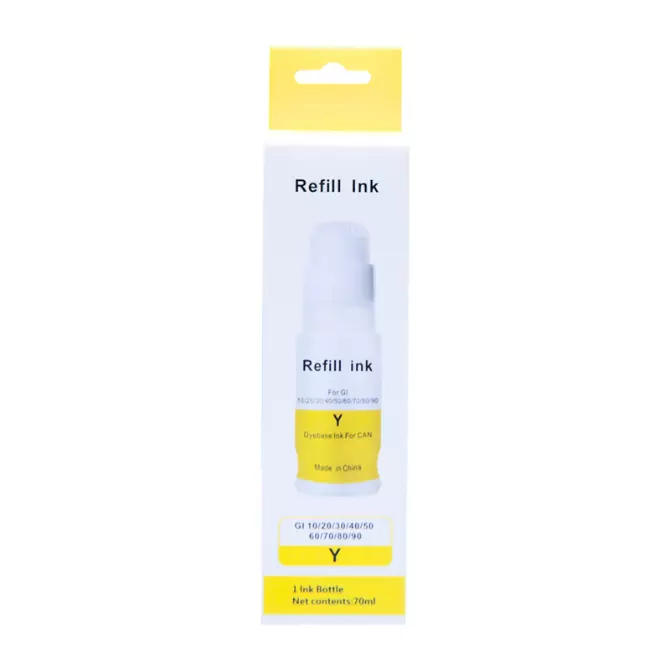 Refill Ink for Canon PIXMA G5070/G6070/G7070 (Yellow)