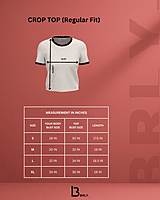 Women's Red Beach Bear Graphic Printed Crop Top