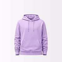 Unisex Lavender Earned Not Given Today Graphic Printed Hoodie