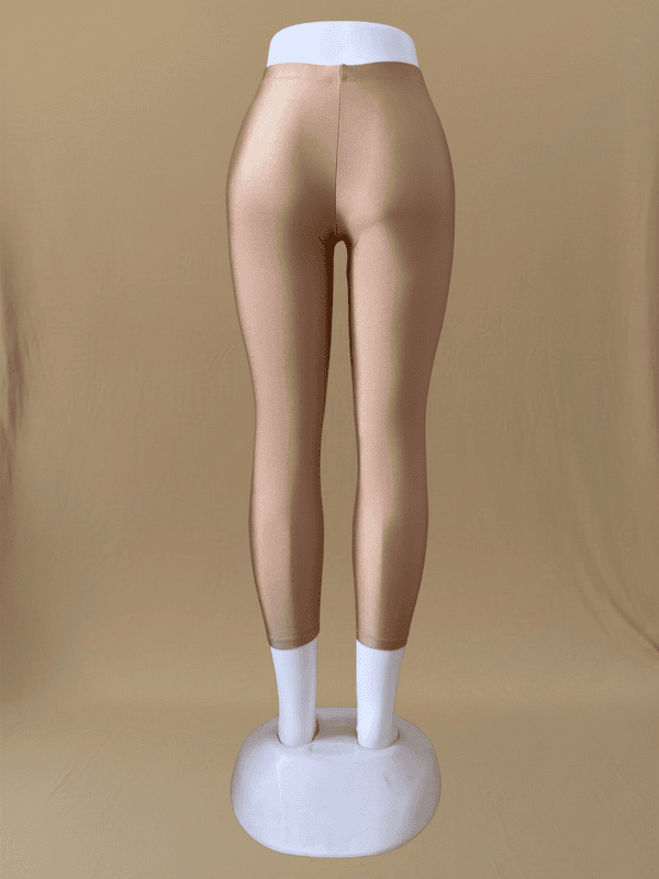 Women -  Gold Shimmer Leggings