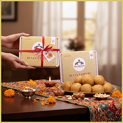 Besan Laddoo (Pure Ghee)