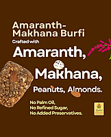 Amaranth Nut Burfi - 200 g | with Jaggery | Vegan | Gluten Free
