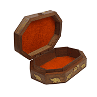 Jewellery Box Octangle Elephant - 8*5 Inch Jewellery Box Octangle Elephant - 8*5 Inch