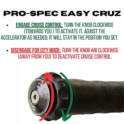 Pro-Spec Easy Cruz for Aprilia RS 457 / Tuono 457 & Bajaj Dominar
