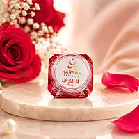 Harsha Naturals Lip Balm - Red - Tin