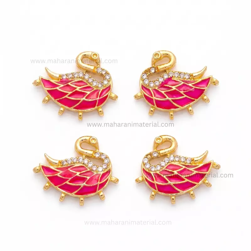 Fancy Swan Pendant
