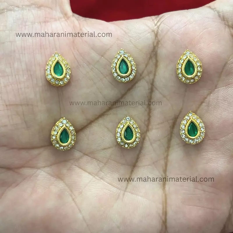 Drop Kundan Eye