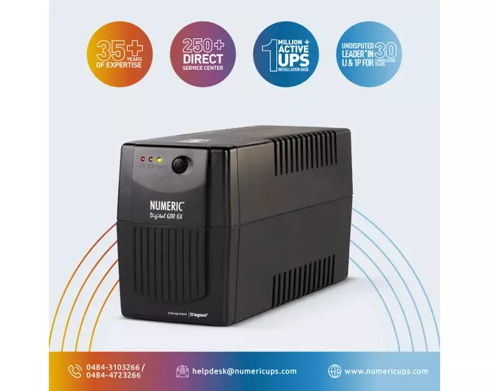 LINE INTERACTIVE   NUMERIC Digital 600 EX V UPS