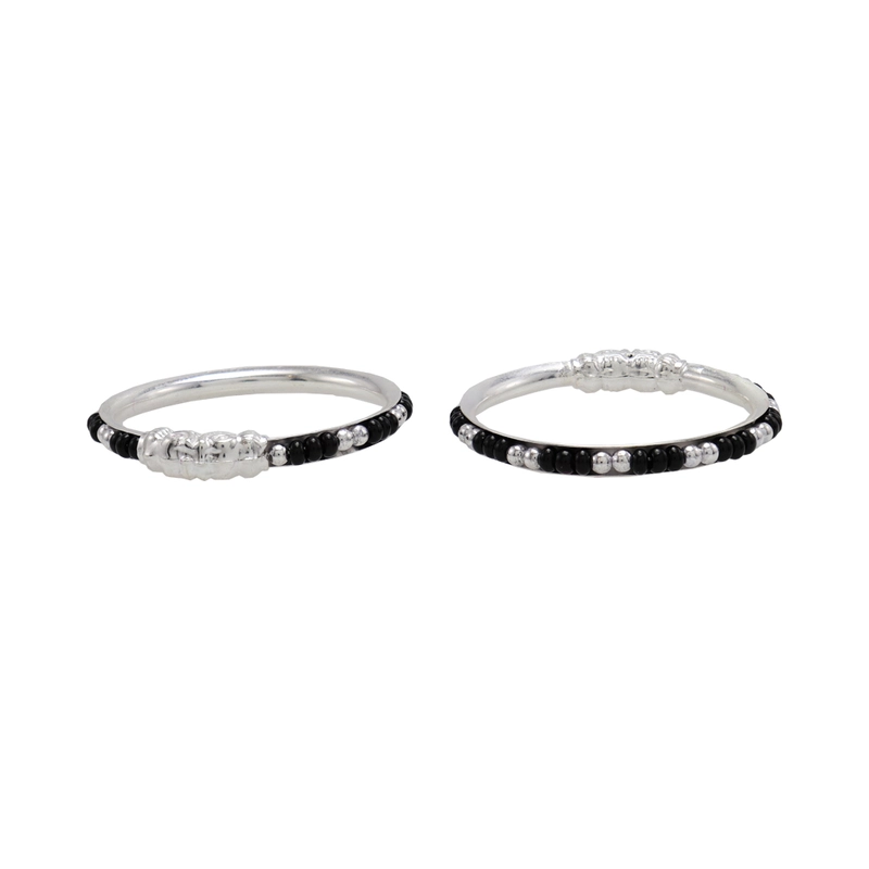Silver Born Baby Anklets/Payal