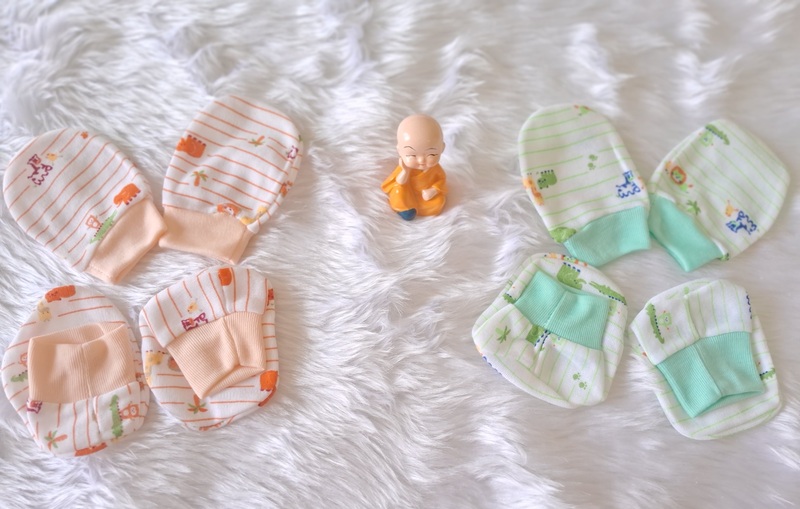 Mitten and Booties - Pack of 4