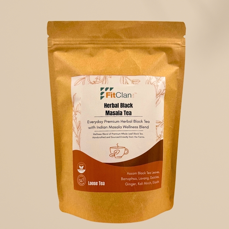 Everyday Herbal Black Tea – Refreshing Ayurvedic Masala Wellness Blend