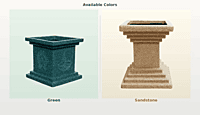 Roto Tulsi Planter | Decorative Plastic Tulsi Pot | Multiple Sizes