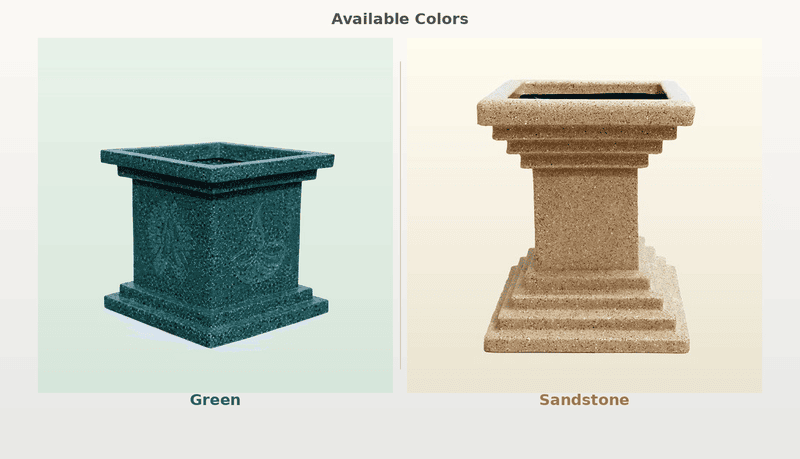 Roto Tulsi Planter | Decorative Plastic Tulsi Pot | Multiple Sizes