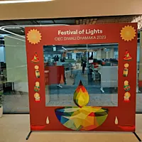 Diwali Arch Cutout