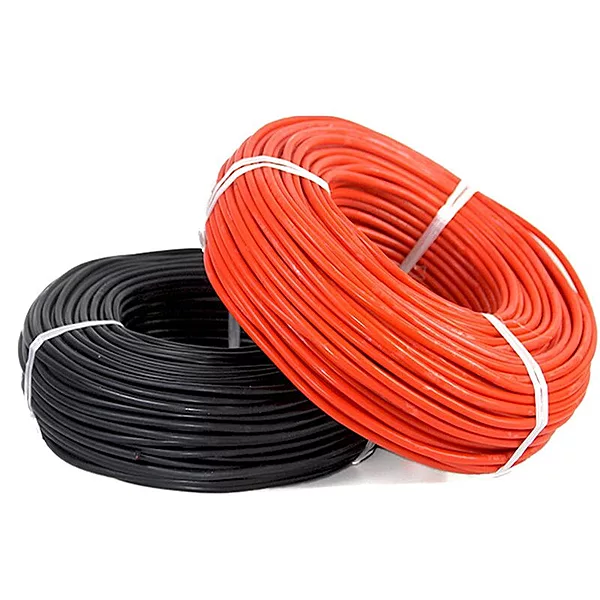 6mm² DC Solar Cable Set – Red & Black | Tinned Copper Wire [Sanflex]