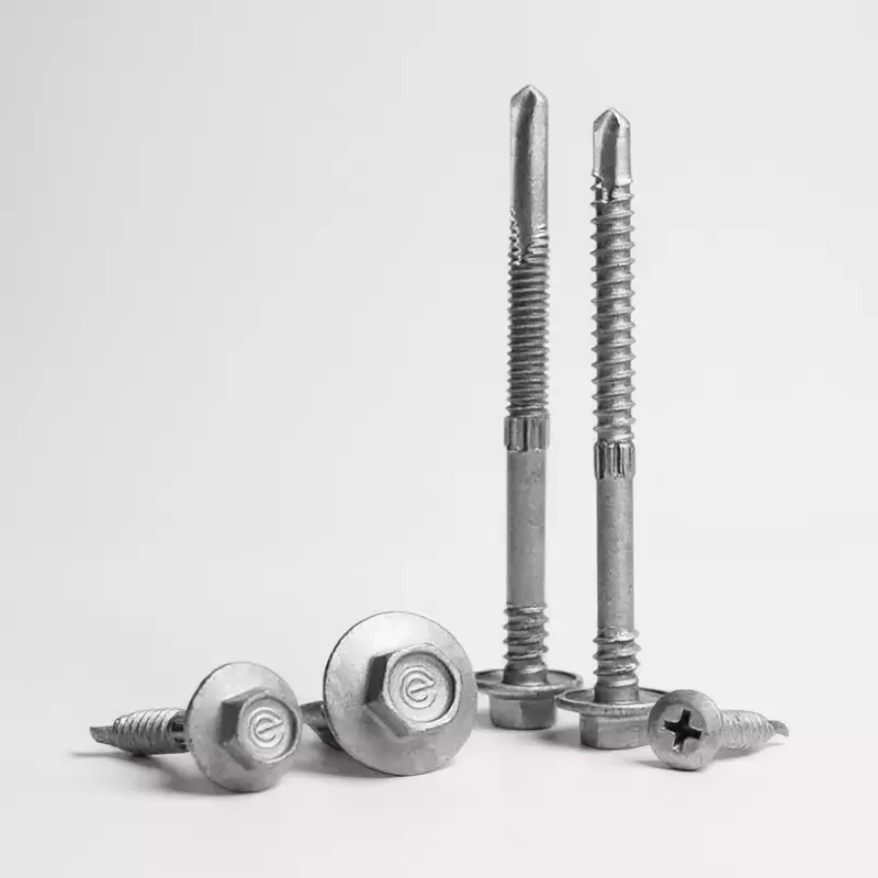 2 inch-Corroshield SS Self-Tapping Hex Screw – (10MT 12-14×55 mm)