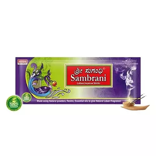 Shree Sugandhi Sambrani Agarbatti | Loban Incense Sticks – 30g