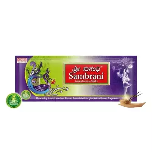Shree Sugandhi Sambrani Agarbatti | Loban Incense Sticks – 30g