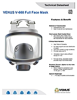 Venus V-668 Full Face mask Duel Filter 15014