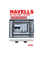 Havells WaterShield IP66 DCDB  with 32A DC MCB & DC SPD 600Vdc T2