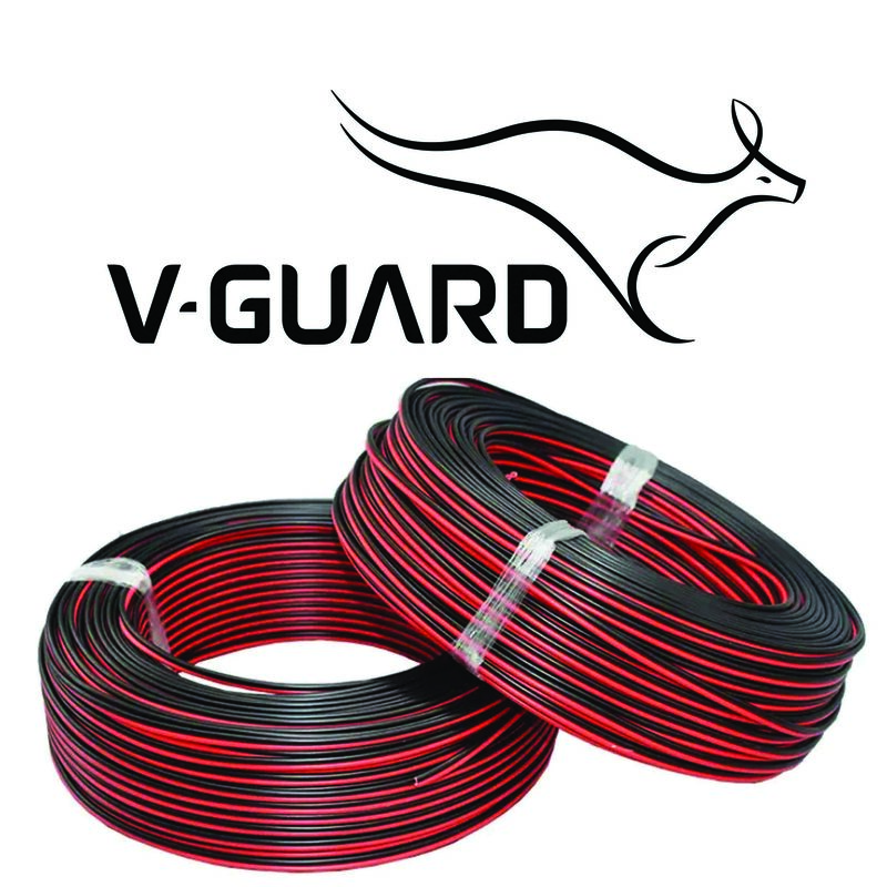 4 sq.mm DC Cable (Black with Red Stripe)
