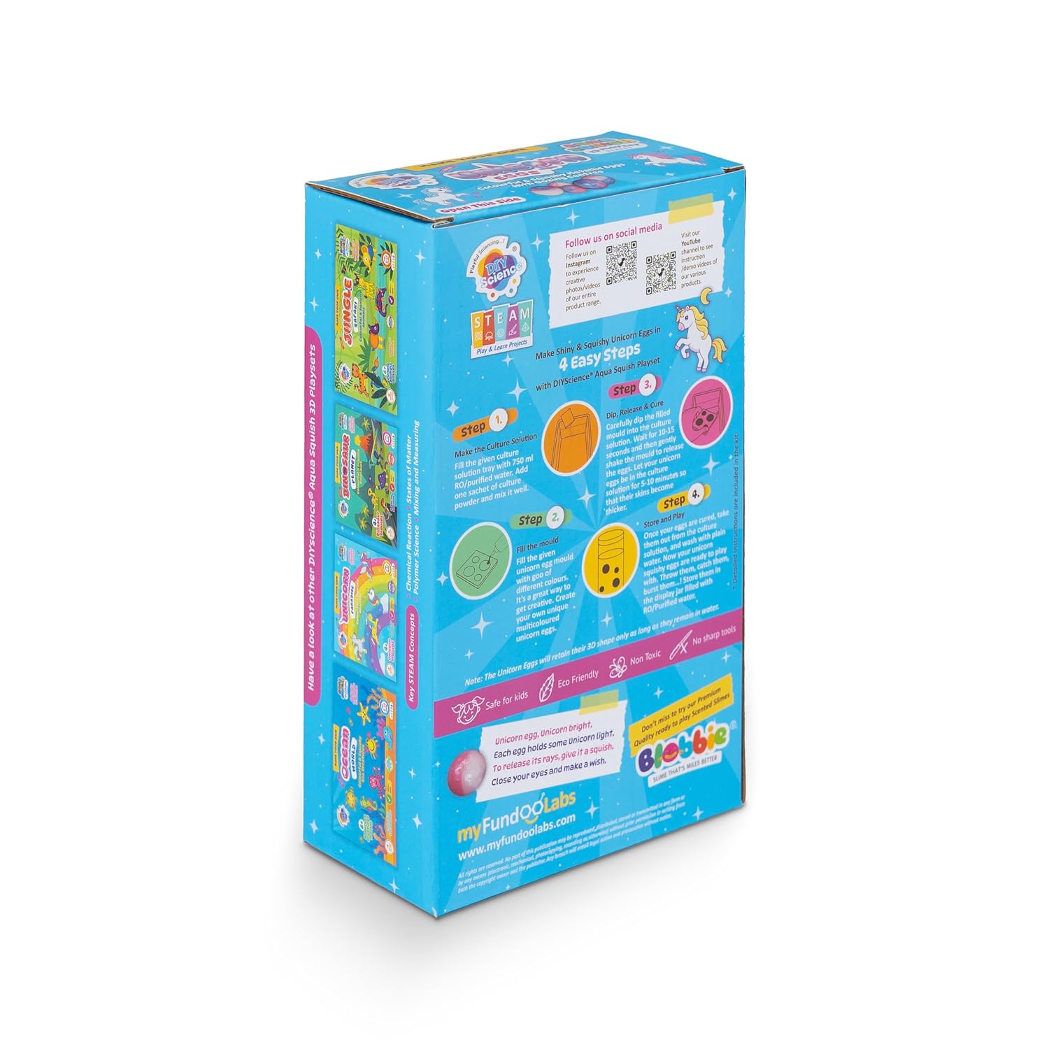 Aqua Squish Kit - Unicorn Eggs