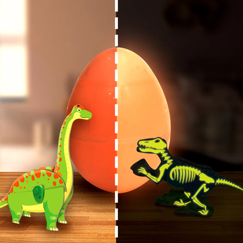 GID Dinos & Egg - Pack of 3