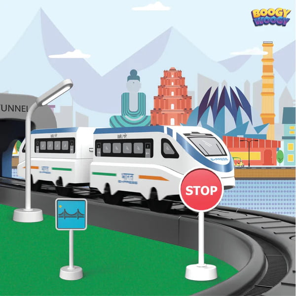 Indian City Train Set (49 Pcs)