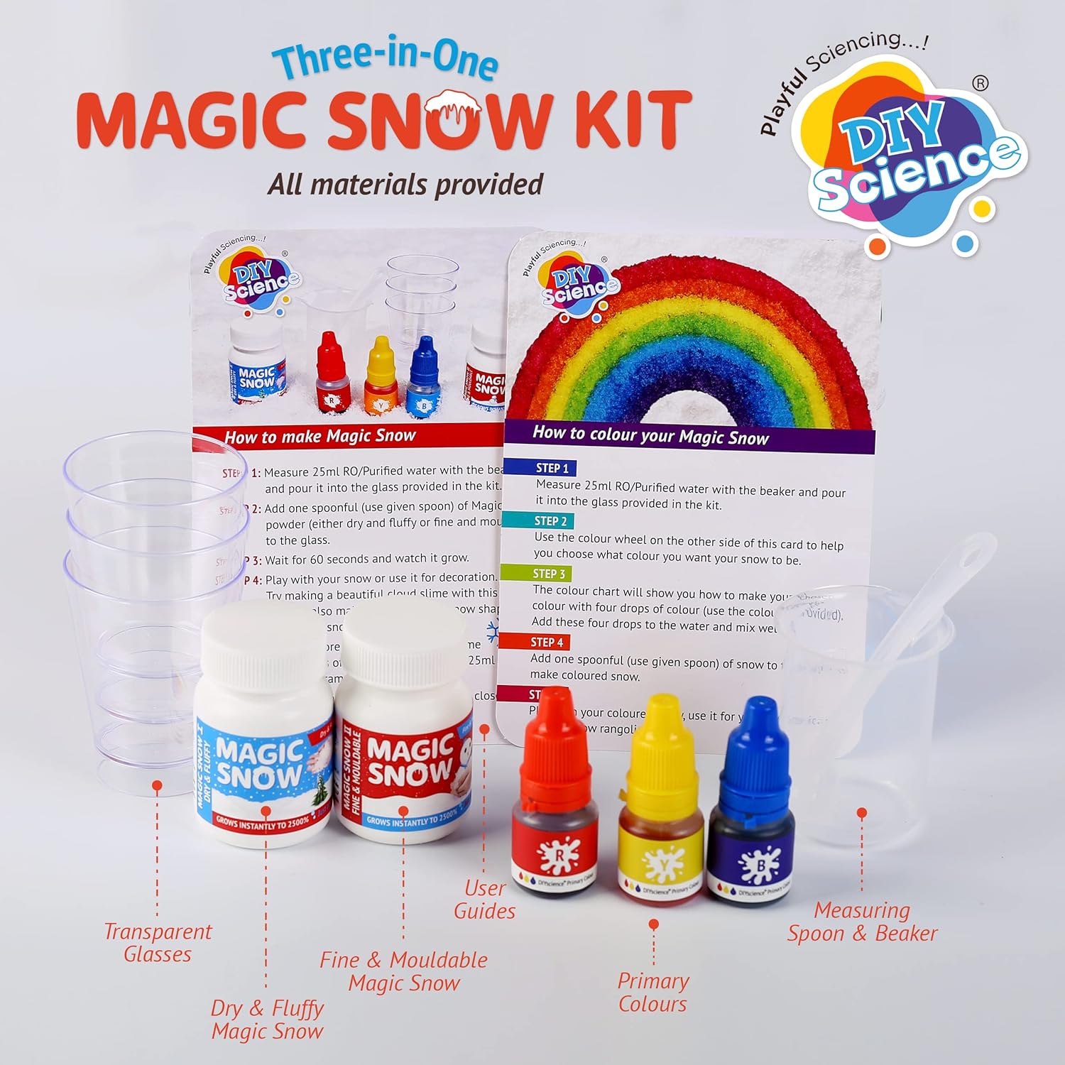 Magic Snow Kit 3 in 1