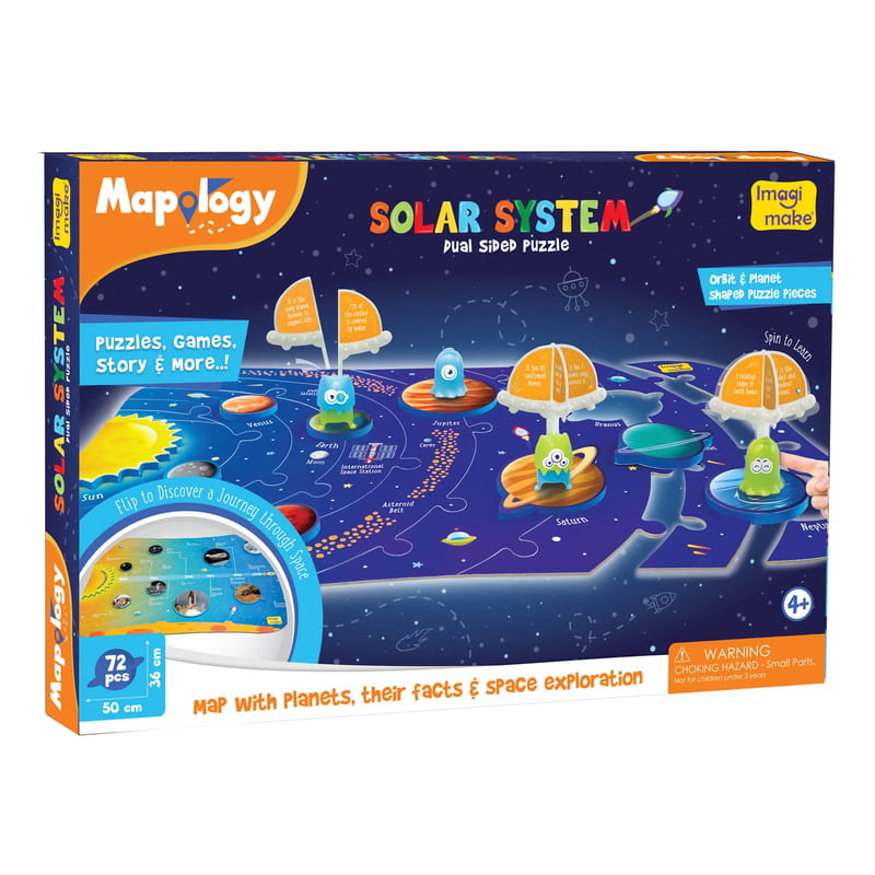 Mapology - Solar System Puzzle