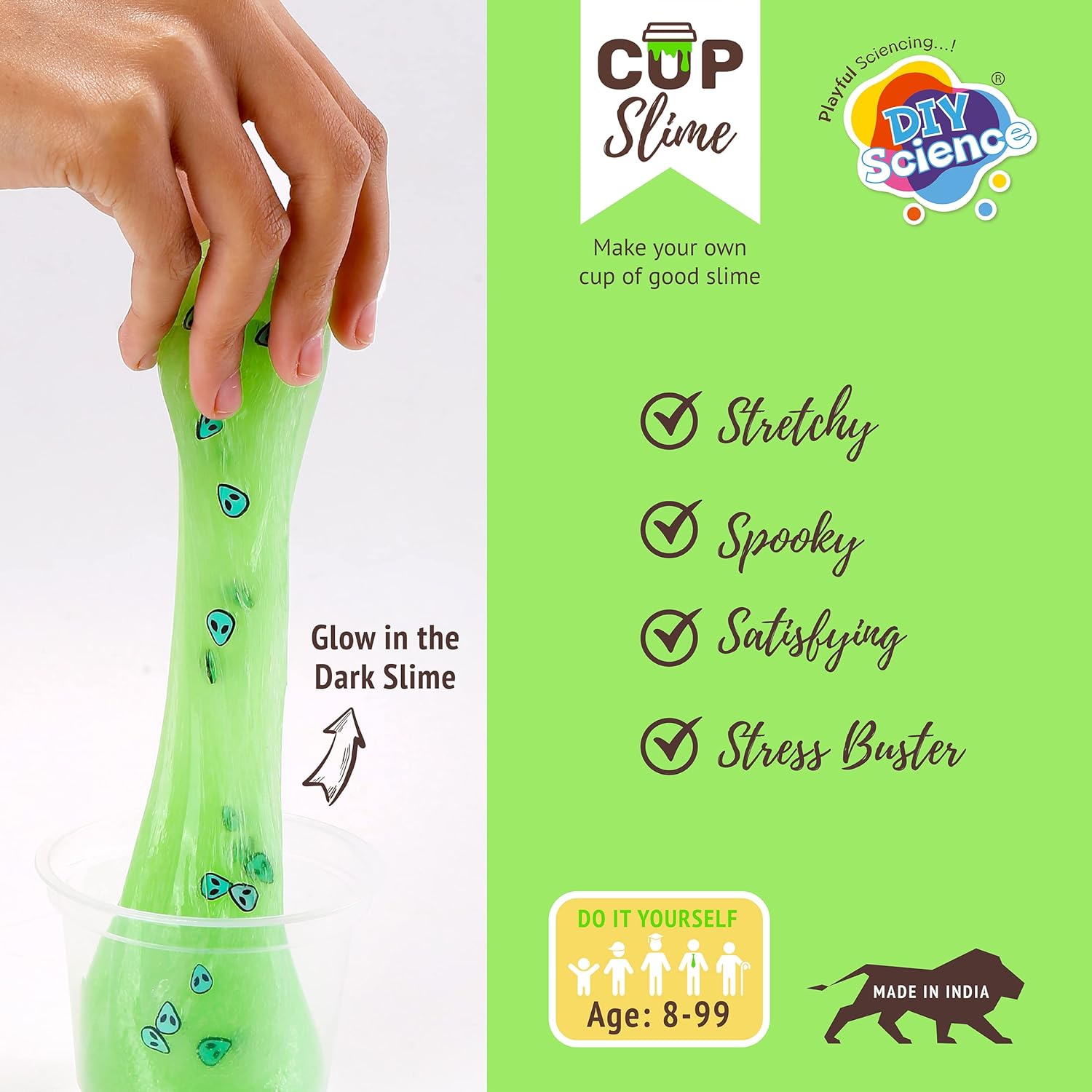 Slime Kit - Creepy Alien