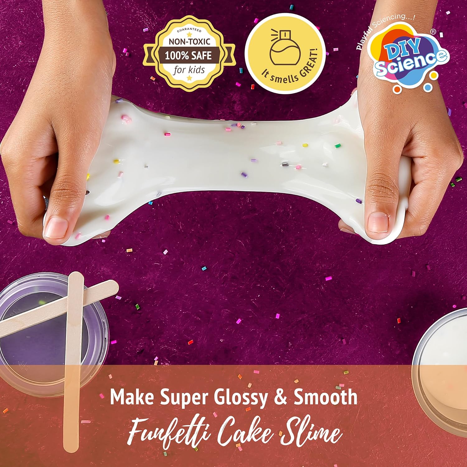 Slime Kit - Funfetti Cake