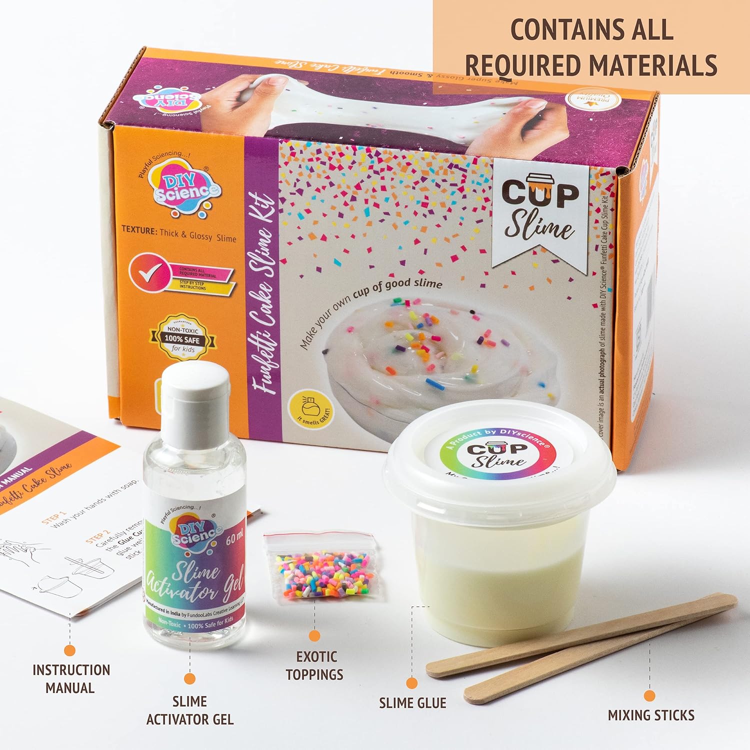 Slime Kit - Funfetti Cake