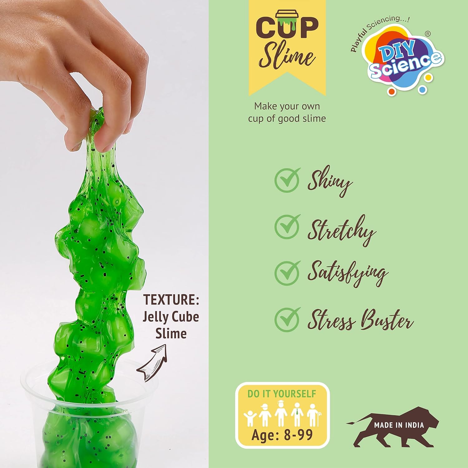 Slime Kit - Kiwi Cube