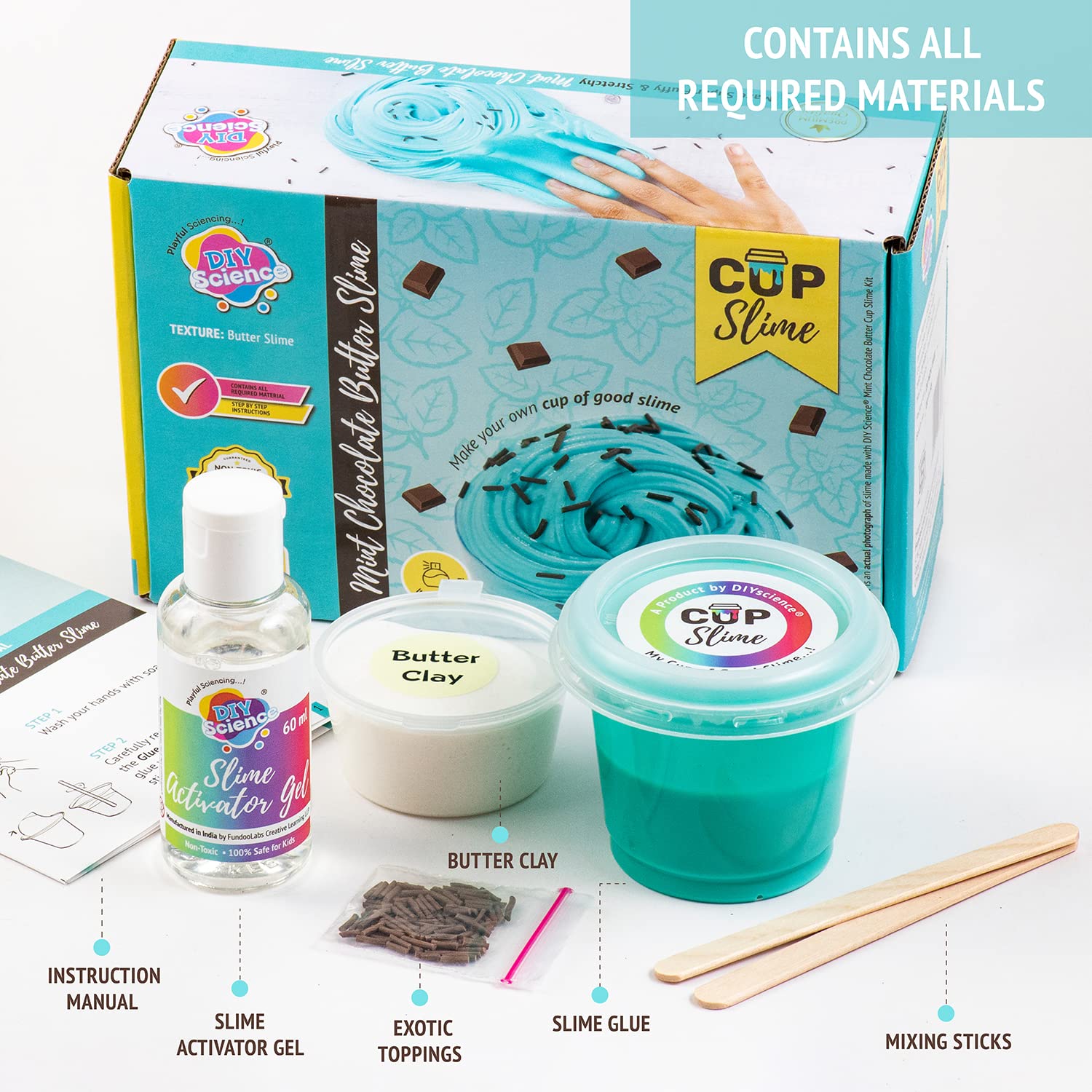 Slime Kit - Mint Chocolate Butter