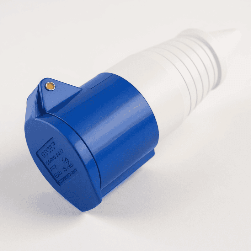 32A Industrial Socket Straight - 3 Pin