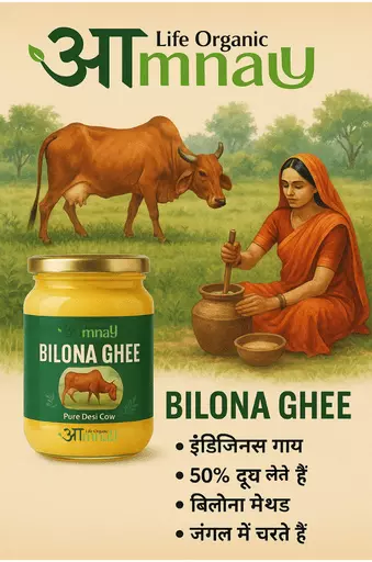 Gir Gold – 1 litr. Pure Desi Cow A2 Bilona Ghee, Traditional Bilona Process (A2 Ghee, Premium Quality)-n