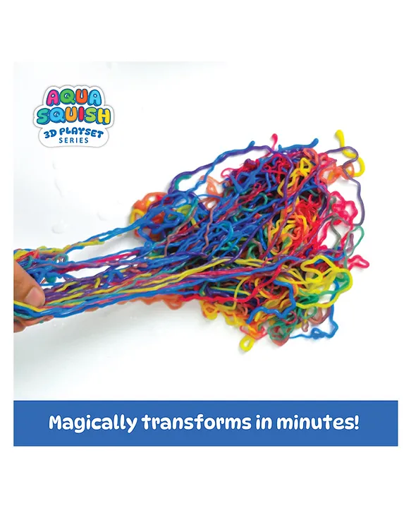 Aqua Squish Kit - Rainbow Noodles