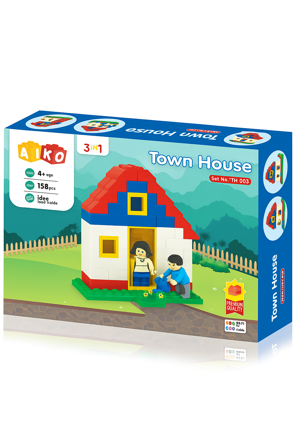 Building Blocks - Town House (Set 3)