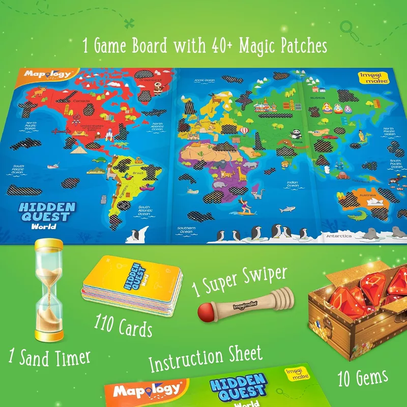 Mapology - Hidden Quest World