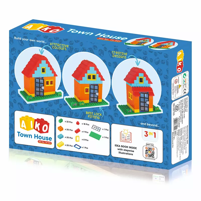 Building Blocks - Town House (Set 1)