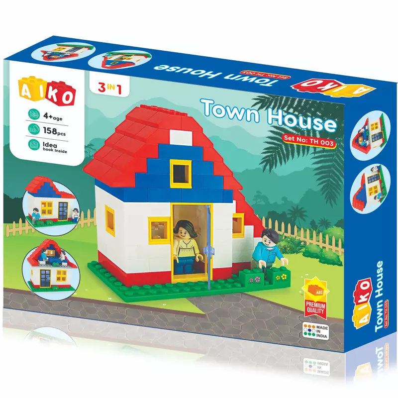 Building Blocks - Town House (Set 3)