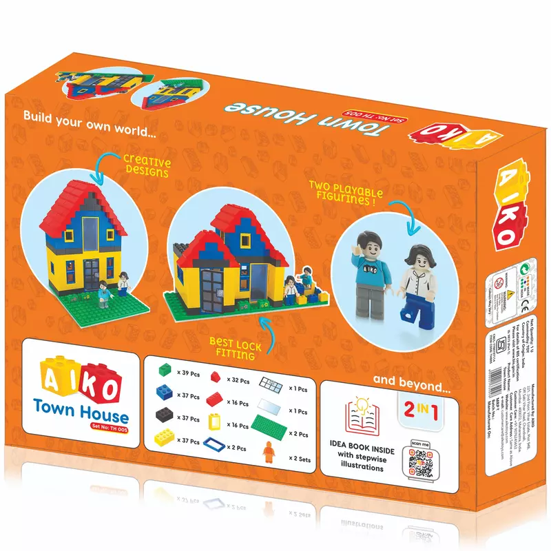 Building Blocks - Town House (Set 5)