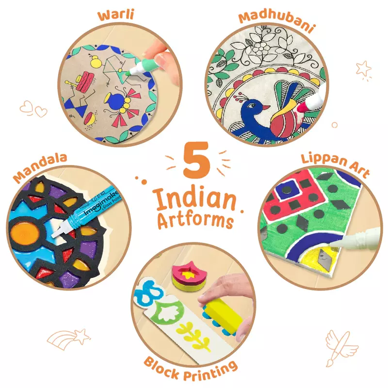 DIY Kit - Indian Art forms