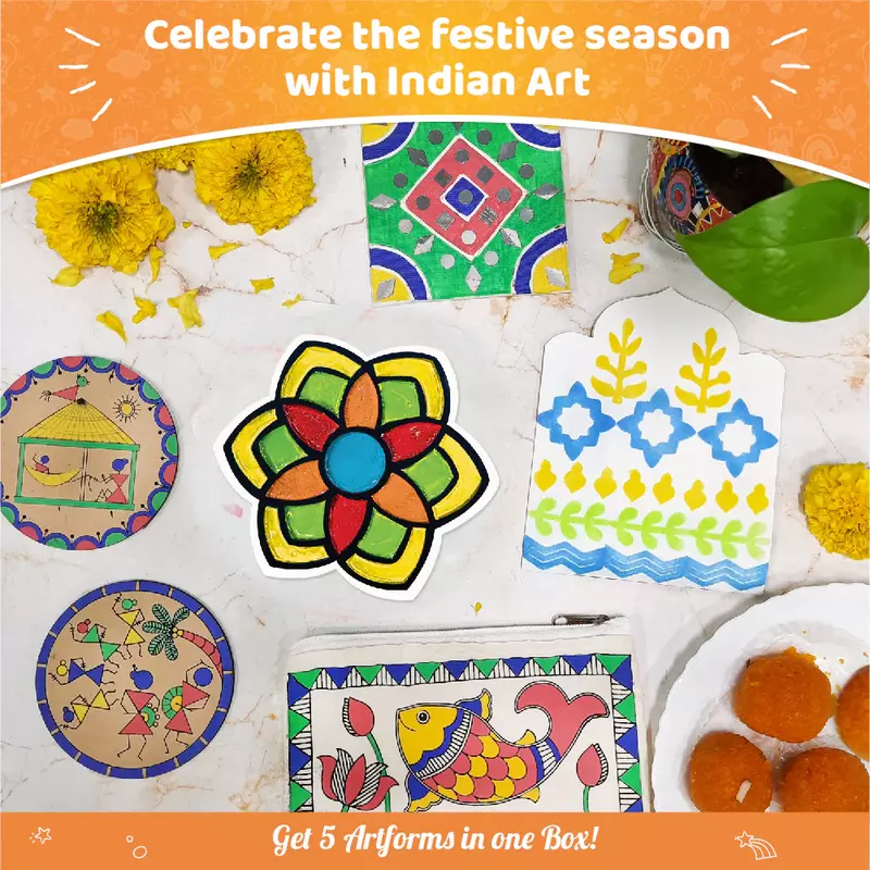DIY Kit - Indian Art forms