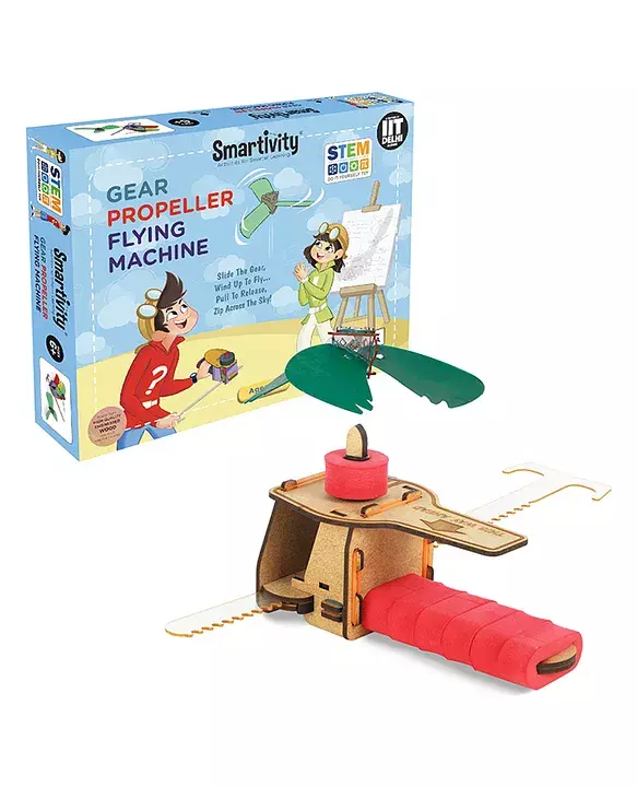 Gear Propeller Flying Machine